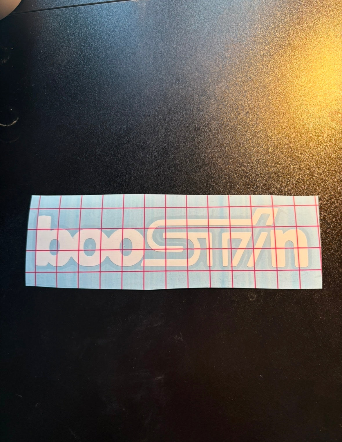 BooSTIn Subaru Wrx STi Decal Sticker