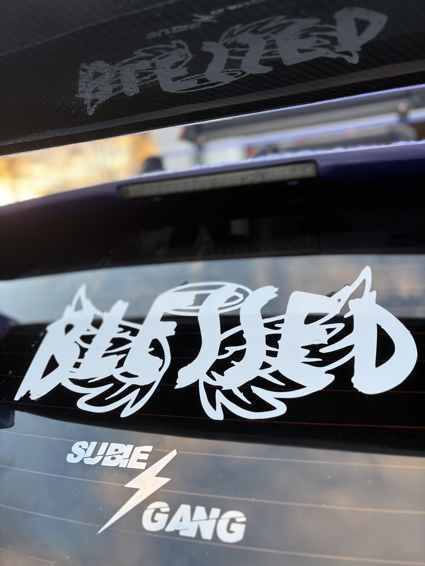 Blessed Rear banner