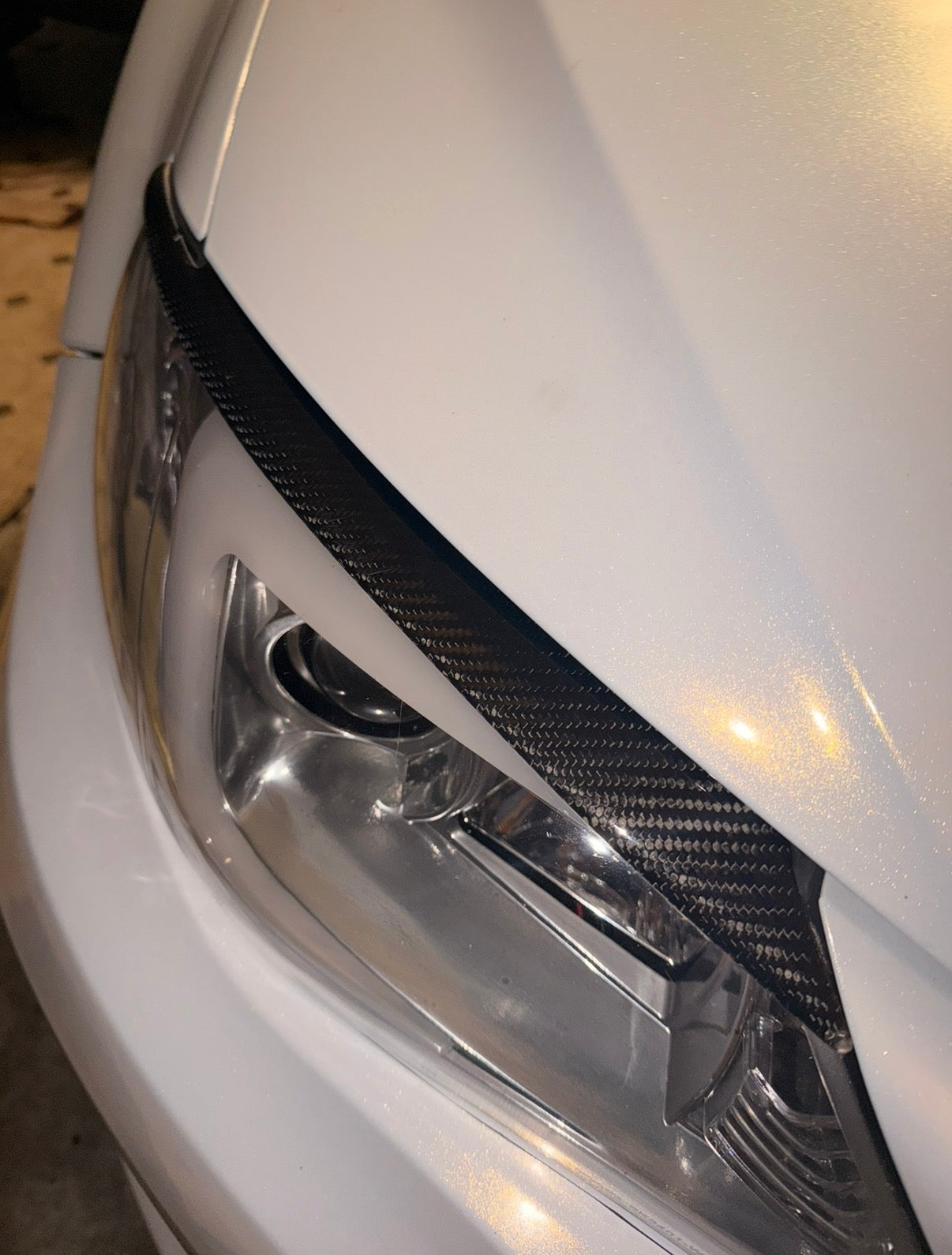 2008-2014 Subaru Impreza WRX/STi Carbon Fiber Headlight eyelids
