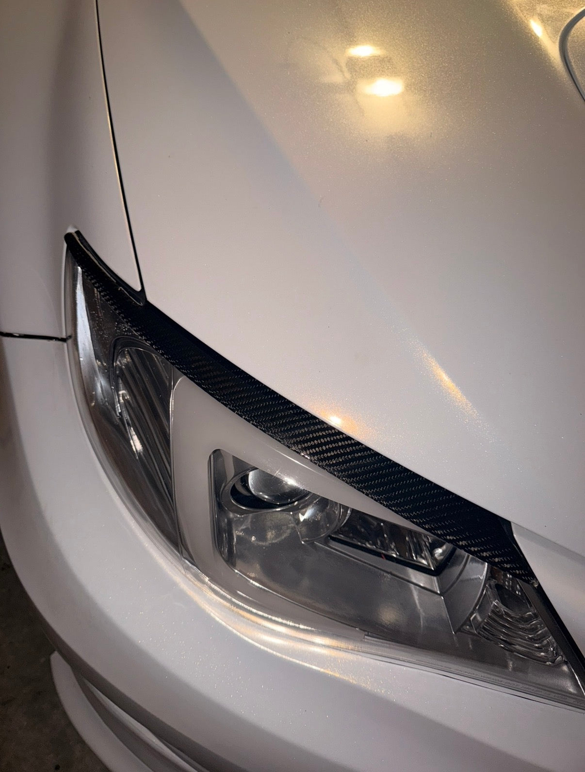 2008-2014 Subaru Impreza WRX/STi Carbon Fiber Headlight eyelids