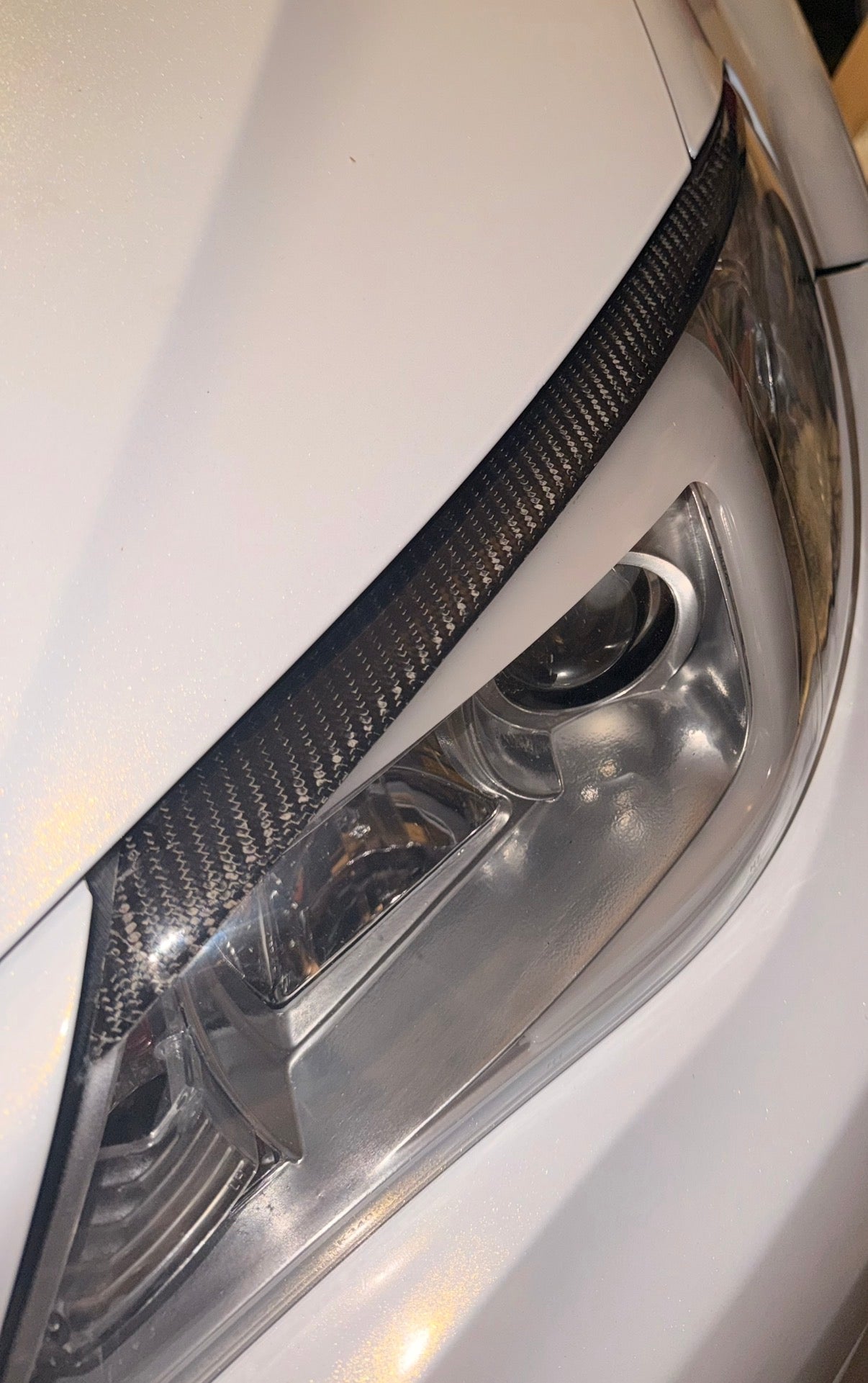 2008-2014 Subaru Impreza WRX/STi Carbon Fiber Headlight eyelids